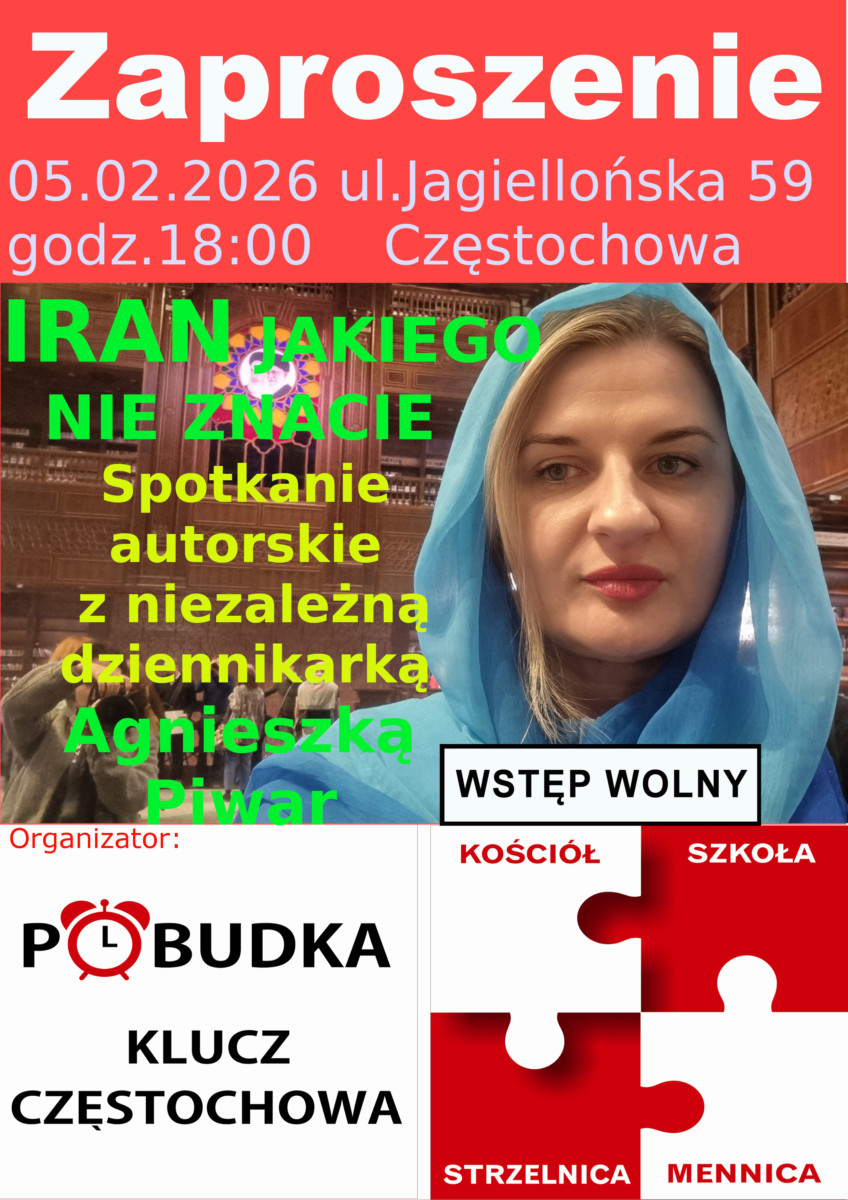 „Iran jakiego nie znacie” + projekcja filmu. Czwartek 5 lutego 18:00